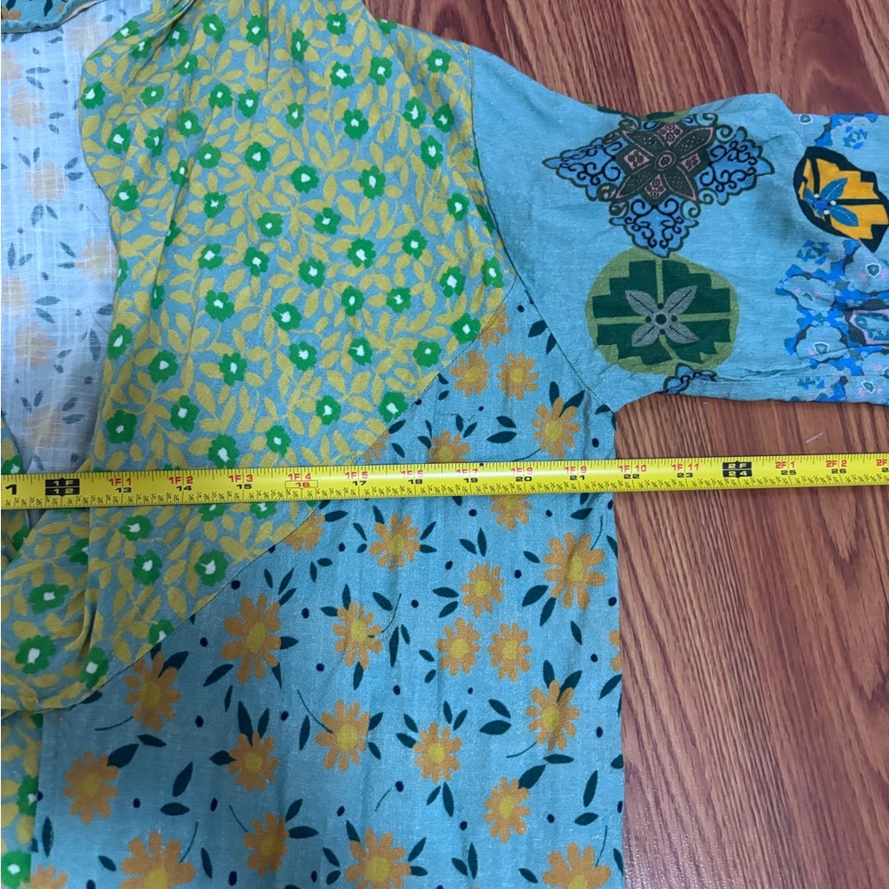 Bl^nk London linen blend long line kimono - Picture 5 of 5